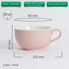 Ly sứ Origami Latte Bowl 250ml uống trà cà phê