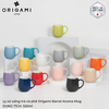 Ly sứ uống trà cà phê Origami Barrel Aroma Mug 320ml