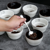Muỗng cupping thử nếm cà phê inox 304 dài 160mm lòng tròn 44mm sâu 8mm chuẩn húp phun sương