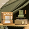 Bình pha cà phê Cactus Moka Pot nhôm AOKKA