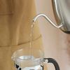 Bếp ấm đun siêu tốc giữ nhiệt AKIRAKOKI PENGUIN 600ml ấm rót nước cổ ngỗng