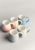 Ly sứ uống trà cà phê Origami Barrel Aroma Mug 320ml