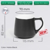 Ly sứ uống trà cà phê Origami Aroma Mug 320ml