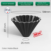 Phễu sứ V60 02 Origami Dripper M Pour over