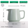 Bình sứ pha cà phê Origami Aroma Coffee Server 400ml