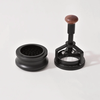 Kim xoay tán bột Feepie Wood charm