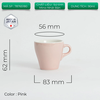 Ly sứ Origami Espresso Cup 90ml uống trà cà phê