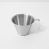 Ly inox 304 đong ml espresso CK6815 90ml và CK6816 250ml có vạch chia và mỏ rót