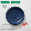 Đĩa sứ Origami Cappuccino Latte Bowl Saucer 140mm