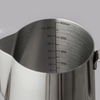 Ca đánh sữa inox 304 bản bạc VCN6013 600ml VCN6014 350ml có vạch chia ml và oz