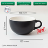 New 2024 Ly sứ Origami Latte Bowl 250ml uống trà cà phê