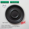Đĩa sứ Origami Cappuccino Latte Cup Saucer 147mm