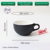 New 2024 Ly sứ Origami Cappuccino Bowl 170ml uống trà cà phê