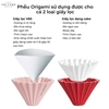 Phễu sứ V60 02 Origami Dripper M Pour over