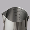 Ca đánh sữa inox 304 bản bạc VCN6013 600ml VCN6014 350ml có vạch chia ml và oz