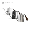 Ấm bình rót nước nóng pha cà phê bằng inox , cán gỗ Cafede Kona, ấm rót nước cổ ngỗng