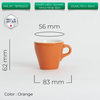 Ly sứ Origami Espresso Cup 90ml uống trà cà phê