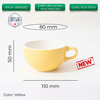 New 2024 Ly sứ Origami Cappuccino Bowl 170ml uống trà cà phê