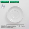 Đĩa sứ Origami Cappuccino Latte Bowl Saucer 140mm
