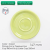 Đĩa sứ Origami Cappuccino Latte Cup Saucer 147mm