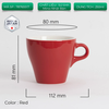 Ly sứ Origami Latte Cup 250ml uống trà cà phê