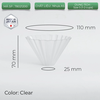 Phễu pha cà phê nhựa V60 01 Origami Dripper Air S Pour over