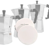 Giấy lọc cà phê hình tròn 51 53 56 58 60 64 68mm gói 100 tờ cho espresso moka cold drip