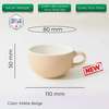 New 2024 Ly sứ Origami Cappuccino Bowl 170ml uống trà cà phê