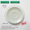 Đĩa sứ Origami Espresso Saucer 128mm