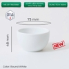Ly sứ ORIGAMI Sensory Milk Beverage Cup 140ml không quai