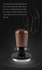 Tamper Feepie nén cà phê cố định lực Wood charm