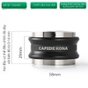Dụng cụ OCD tamper nén cafe 2 đầu cà phê pha máy espresso Cafede Kona