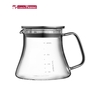 Bình đựng pha cà phê thủy tinh chịu nhiệt Tiamo 400ml nắp inox