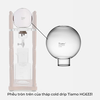 Bình cầu thuỷ tinh đựng nước đá tháp cold drip Tiamo HG6331 mã HG6331-1 1000ml