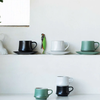Ly đĩa sứ ORIGAMI Flare Coffee Cup Saucer 200ml