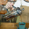 Bình pha French Press jinmeila thuỷ tinh khung inox 304 dung tích 350 600 800 1000ml