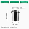 Ly dosing cup inox hứng đựng cà phê cho máy xay EK43 và espresso