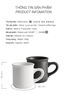 Lý sứ cà phê cao cấp Cafede Kona 300ml
