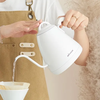 Bếp ấm đun siêu tốc giữ nhiệt AKIRAKOKI PENGUIN 600ml ấm rót nước cổ ngỗng