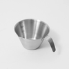 Ly inox 304 đong ml espresso CK6815 90ml và CK6816 250ml có vạch chia và mỏ rót