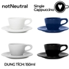 Bộ đĩa và ly sứ NotNeutral LINO Single Cappuccino 150ml