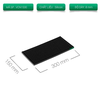 Thảm cao su lót quầy bar chống thấm kê ly 3 cỡ 60x8cm 45x30cm 30x15cm