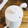 Ấm bình rót nước nóng pha cà phê bằng inox , cán gỗ Cafede Kona, ấm rót nước cổ ngỗng