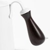 Ấm bình rót nước nóng pha cà phê bằng inox , cán gỗ Cafede Kona, ấm rót nước cổ ngỗng