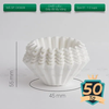 Giấy lọc Wave đáy phẳng cho phễu Kalita 155 185 túi 50 tờ CAFE DE KONA
