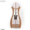 Bộ dụng cụ pha cà phê Cold Drip Tiamo HG6333 1200ml khung gỗ cong bình cầu