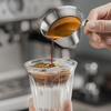 Ly inox 304 đong ml espresso CK6815 90ml và CK6816 250ml có vạch chia và mỏ rót
