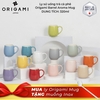 Ly sứ uống trà cà phê Origami Barrel Aroma Mug 320ml