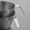 Ly inox 304 đong ml espresso CK6815 90ml và CK6816 250ml có vạch chia và mỏ rót