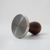 Tamper inox dụng cụ nén cà phê espresso cán gỗ